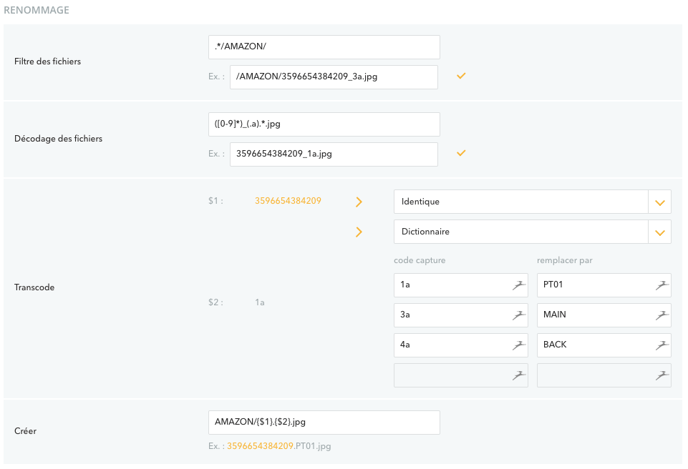 12 - Exemple renommage des codes de vues